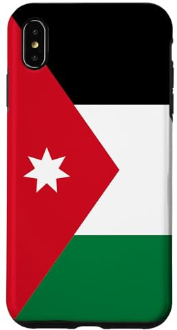 Hülle für iPhone XS Max Jordanische Flagge von Jordanien