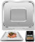 Air Fryer Grill Pan for CHEFMAN 10L Multifunctional Digital air Fryer, 9.4''* 8.8'' Food Grade Nonstick Replacement Rack Parts Tray Grill Crisper Plate for CHEFMAN Air Fryer Oven, Dishwasher Safe