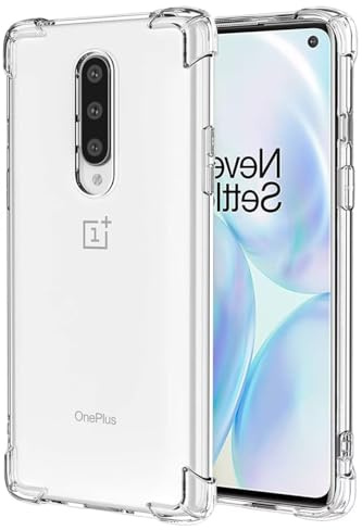 Sidande Custodia per OnePlus 7 Pro Case, GM1910 Cover Slim Trasparente in TPU Morbido per Resistente e Antiurto Cover per OnePlus 7 Pro Trasparente