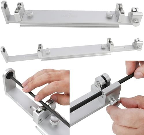 ZSHJGJR Archery Arrow Shaft Cutter Tools Arrow Spinner Tester Arrow Shaft Grinder Burr Polisher Arrow Shaft Straightness Inspector Multifunctional Repair Tool Archery Arrow DIY Tools