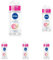 NIVEA Joy of Life Deo Roll-On, Antitranspirant ohne Alkohol mit effektivem 48 Stunden Schutz, Deodorant Roll-on mit Rosen & Lilien Duft (50 ml) (Packung mit 5)