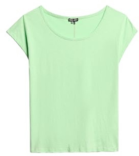 Superdry Damen Locker geschnittenes Studios T-Shirt