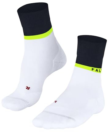 FALKE Damen RU4 Endurance Compression Laufsocken schnelltrocknende atmungsaktive Baumwolle Funktionsmaterial leichte Polsterung mit Kompression antiblasen vegan zum Sport Marathon Running 1 Paar