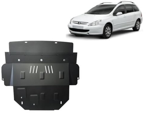 Protection sous moteur métallique compatible avec Peugeot 307 (2001-2008) Scut Protection