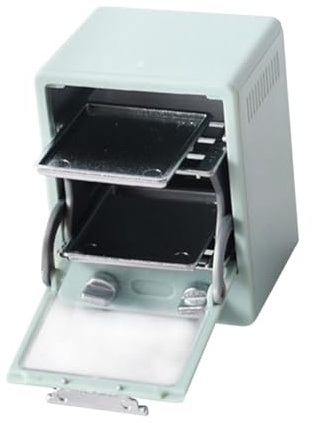 TOBBOMEY Mini Four de Cuisine Miniature pour Décoration de Maison et Accessoires pour Activités