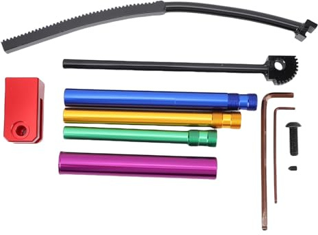 NOENNULL Dirt Bike Tire Mounting Tool - Effortless, Enduring Dirt Bike Tire Changing Tool Kit for 16-21 Inch Wheels, with Axle Support Rods