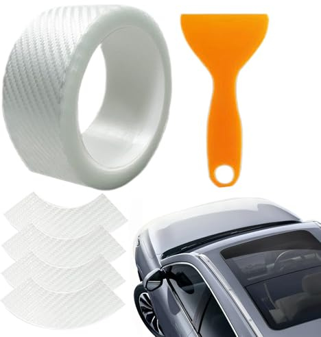 Car Weather Stripping - Noise Insulation Window Tape Trim | Car Sunroof Edge Seal Strips - For Truck Garage Outdoor Winter Windshield Rv Features A Tool-free Design, allowing users to save time by si