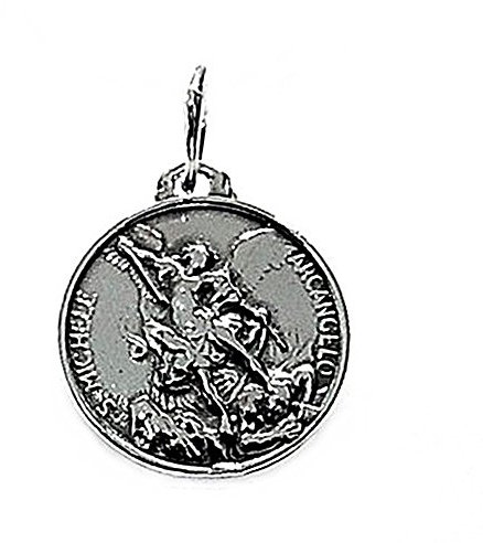 Inmaculada Romero IR Silber-Anhänger 15mm 925m Act. San Miguel Medaille Unisex