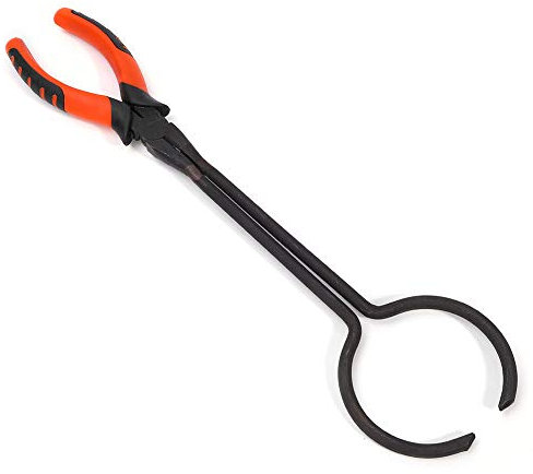 Crisol multifunción, Pinza Profesional para crisol, Soporte para Horno de fusión de Oro, alicates Herramienta de fabricación de Joyas, alicates de Laboratorio, Herramienta de Grafito