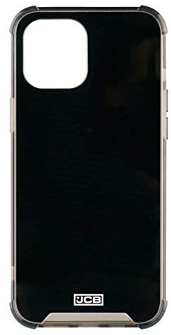 JCB Toughcase iPhone 12 6.1 Black & Smoked Shockproof Protective Mobile Phone Case