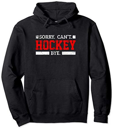 Hockey Vintage Pullover Hoodie
