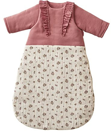 VERTBAUDET Gigoteuse manches amovibles bi-matière GRENIER bois de rose 18/36M