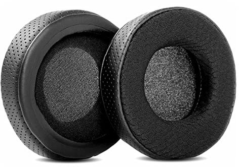 TaiZiChangQin MDR-ZX550BN - Cuscinetti di ricambio compatibili con cuffie Sony MDR-ZX550BN MDR ZX 550 BN (cuscinetti in tessuto nero)