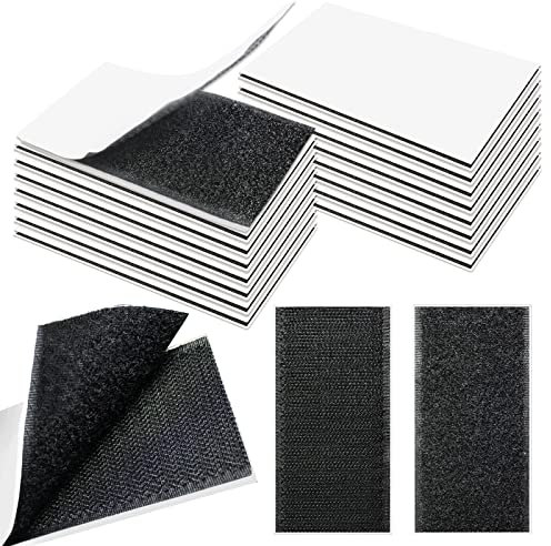 Super Strong Self-Adhesive Heavy Duty Sticky Pads Removable on Both Sides Wall Hanging Strip No Nails Self Fastener Sticky Back Double Sided Tape for Home Office & Diy Crafts.(16pcs, 54x100mm)