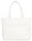 Calvin Klein Damen CK Daily Shopper MEDIUM Pebble K60K611766 Taschen, Weiß (Bright White)