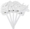 FOLDZILLA Steckenpferde Set aus Pappe 115 x 40 x 25 cm Hobbyhorse Stockpferde zum Ausmalen