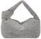 GSenhui Handtasche Damen Glitzer Tasche Abendtasche Clutch Silber Schultertasche mit Reißverschluss Strasssteine Silberne Tasche für Abschlussball Party