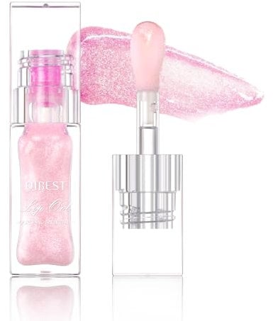 Magic Color Changing Moisturizing Lip Glow Oil, Plumping Liquid Lipstick, Hydrating Jelly Lip Gloss Lip Balm, Lip Tint Lip Glaze Fresh Texture Lip Oil (# Color B)