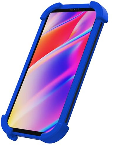 Custodia tablet 7 pollici misura universale Valido per tutti i modelli di tablet da 7 pollici Protezione anti-shock Anti scivolo Durevole facile pulizia (Blu scuro)