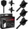 Mission Force 90 Black NO6 - Dart Flights Short