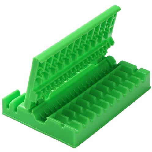 HZAOPZE 1 pcs Machine à brochettes de viande multifonction pour barbecue - Boîte à brochettes de viande - Outils créatifs - Accessoire de cuisine - Parfait pour les petites brochettes, vert