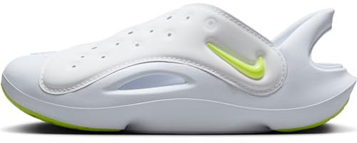 Nike Sol Sandale jüngere Kinder Schuh, White/Volt-Pure Platinum, 28 EU