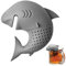 FANGZ Passoire à thé requin, infuseur à thé animal,Boule filtrante à thé | Diffuseur de feuilles mobiles de qualité alimentaire, filtre à thé en forme d'animal drôle et mignon, passoire à thé en