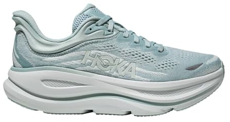 Hoka Women's Bondi 9 Sneaker, Druzy/Droplet, 6 UK