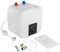 Calentador de Agua Mini de 8 Litros - Depósito Bajo Mesa, 220 V, 1500 W - Con Indicador LED y Regulador de Temperatura - Montaje en Pared o Mesa