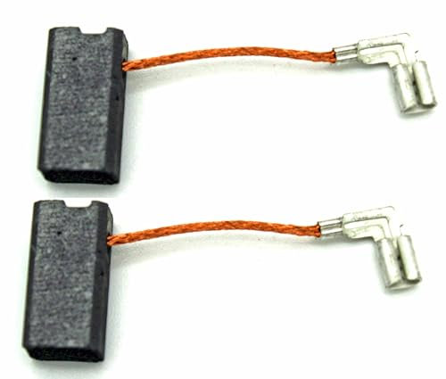 RC-139 Kohlebürsten Paar, Kohlen 6,4x8x16mm für z.B. Metabo Winkelschleifer od Poliermaschine PE7175, EW6124S,EW6115S, EW6125S, EW6114S