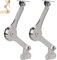 Heavy Duty Cerniera di Supporto Coperchio con Soft Close Pieghevole Coperchio Stay Cerniera per Cabinet Cucina Armadio Camera Giocattolo 2pcs (A01#)