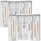 Lifewit Utensil Drawer Organiser, Expandable Large Cutlery Tray for Kitchen, Adjustable Silverware Flatware Holder, Plastic Kitchen Spatula Tools and Gadgets Storage Divider, 2 Pack, White