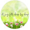 A Jug Fills Drop by Drop. Round Label Sticker 1.5in Positive Lettering Saying Circle Decals for Laptop Computer Cup Envelopes Seals Water Bottle Backpack 100pcs