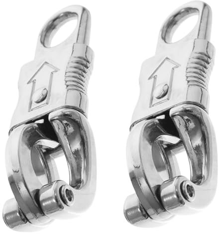 BUGUUYO Versatile Metal Rope Hooks Quick Release Snap Buckles Zinc Alloy for Horse Riding and Accessories