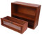 LALAFINA Rustikalen Vintage Mini Holz Tee Tasse Tassen Arbeitsplatte Schrank Lagerung Box Schublade
