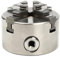 soudesileim Mandril autocentrado de 4 mandíbulas, para dispositivos compatibles, tornillo, mandíbula plateada, para tensión, fresado, taladro, torneado (100 mm)