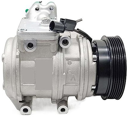 Compresor de aire acondicionado (2005-2009) compatible con Hyundai y Kia Sportage V6 2.7L 10PA17C (aire acondicionado, 977012E100, 977012E300, 977012E301, 977012E350)