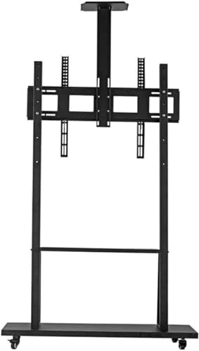 Mobile Tv Stand, Tv Floor Stand, Tv Riser Tv Mounts Stands Turntables Office Home Trolley Floor Bracket