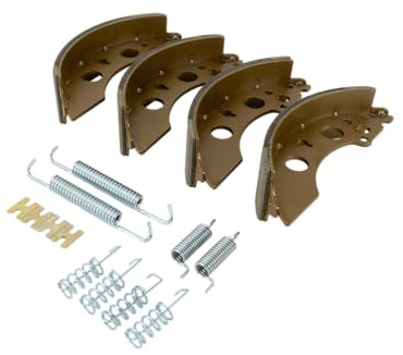 PUNDMANN Mâchoires de Frein 200x50 pour AL-KO 2050, Kit de Freinage Complet pour Remorque PTAC 1050/1350/1500 kg, Remplacement Réf 1213889