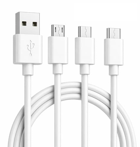 Micro USB Ladekabel – Schnellladekabel & Datenkabel, robust & flexibel, kompatibel mit Samsung, Huawei, HTC, Sony Xperia, Powerbank & mehr (3)