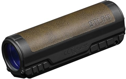 IMALENT BTL50 USB-C Aufladbare EDC Taschenlampe 3000 Lumen, Elektronisch Zoombar mit Spot & Flood, Bis 705m Leuchtweite, Mini Handlampe IP56 Wasserdicht für Camping Wandern Notfall Alltag (Gold)