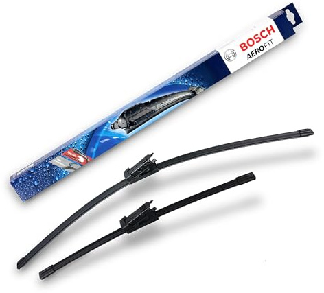 BOSCH Scheibenwischer Set Wischerblätter Set Vorne Länge 1: 650mm Länge 2: 380mm Flachbalkenwischblatt Kompatibel mit FORD Fiesta Mk6 Schrägheck JA8, JR8 3 397 014 225