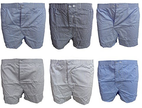 Enrico Coveri 6 Boxer Uomo in Cotone Fantasie assortite Art. 1120 (7/XXL)