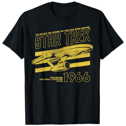 Star Trek: The Original Series Enterprise 1966 Collegiate T-Shirt