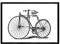 Nacnic Fahrrad-Kunst antigua.Posters mit Vintage-Objekten. A4-Format