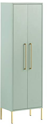 Schildmeyer Gloria Highboard 146637, Mint/Gold, 2 Türen