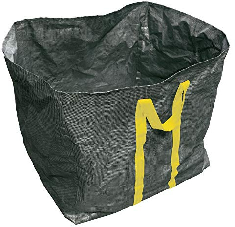 Windhager Gartenbag Cubus XL, Gartensack, Abfallsack, Laubsack Garten, Kompostsack, besonders robust und reißfest, 250L, 60 x 60 x 70cm, 150g/m²