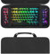 Linkidea Hard Travel Case for TKL Keyboard, Computer 87 Key Keyboard Carrying Case Protective Storage Box Bag, Compatible with Razer Huntsman V2 TKL Tenkeyless Keyboard