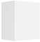 idealShopping GmbH Küchen Hängeschrank Luca O506-0+ in weiß matt 50 cm breit