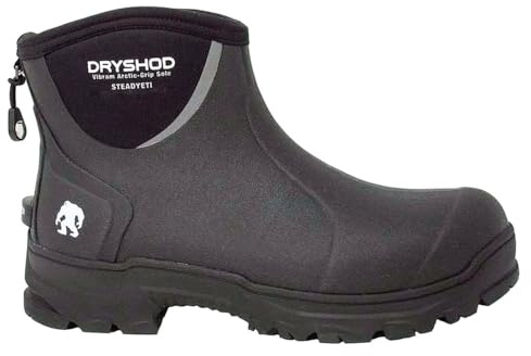 Dryshod STEADYETI Ankle Winter Boots Vibram Arctic Ice Grip Outsole Men's 11